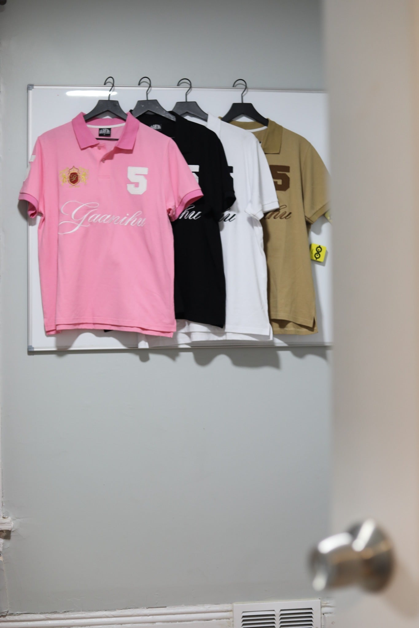 White Rugby Polo Shirt