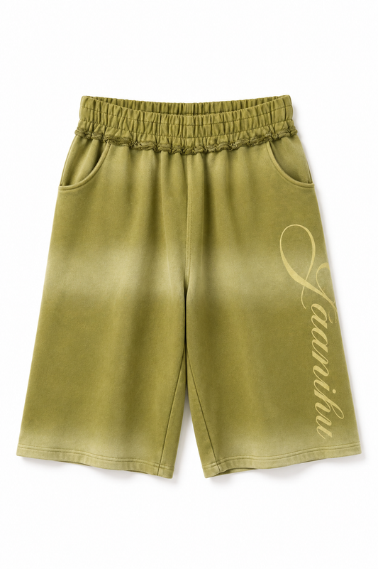 Green Essential Shorts